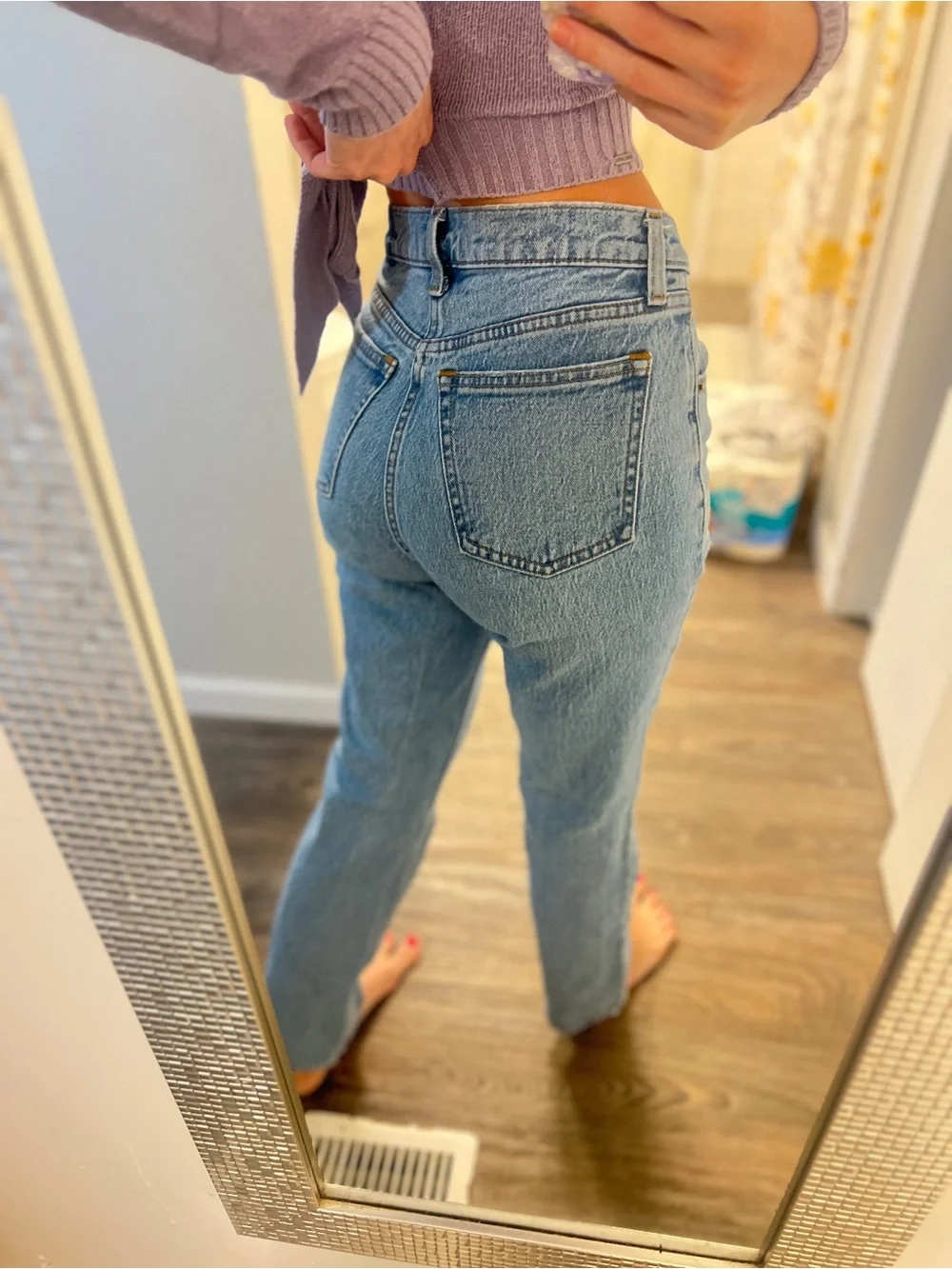 Curve Love Abercrombie & Fitch 90s Straight Leg Jeans